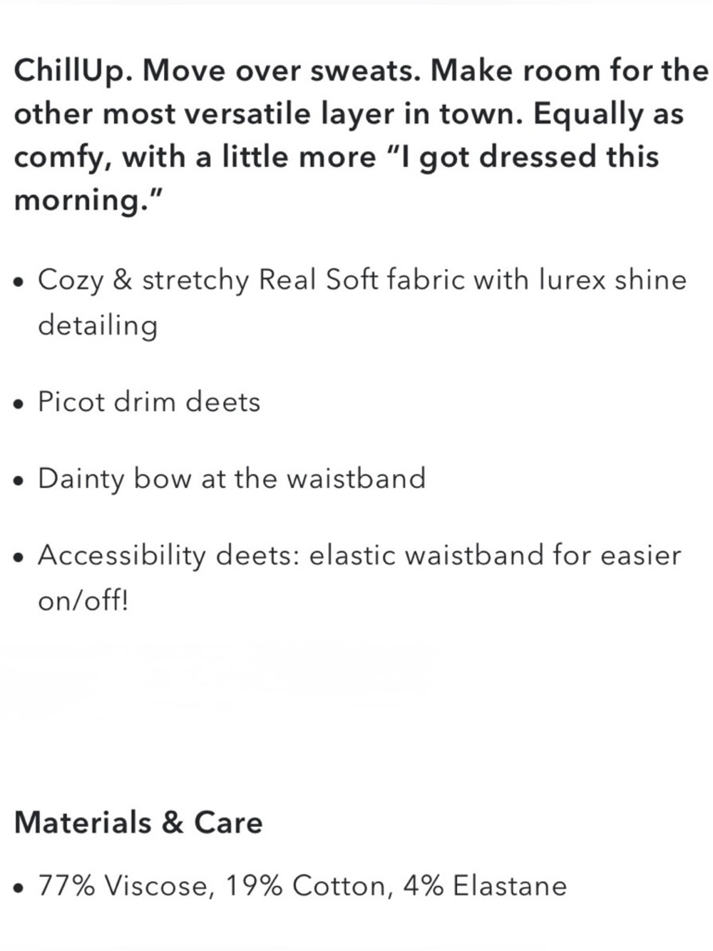 AERIE Real Soft Stretch Maxi Skirt Grey Sparkle Bow Accent Elastic Waist Size XS - Picture 9 of 9